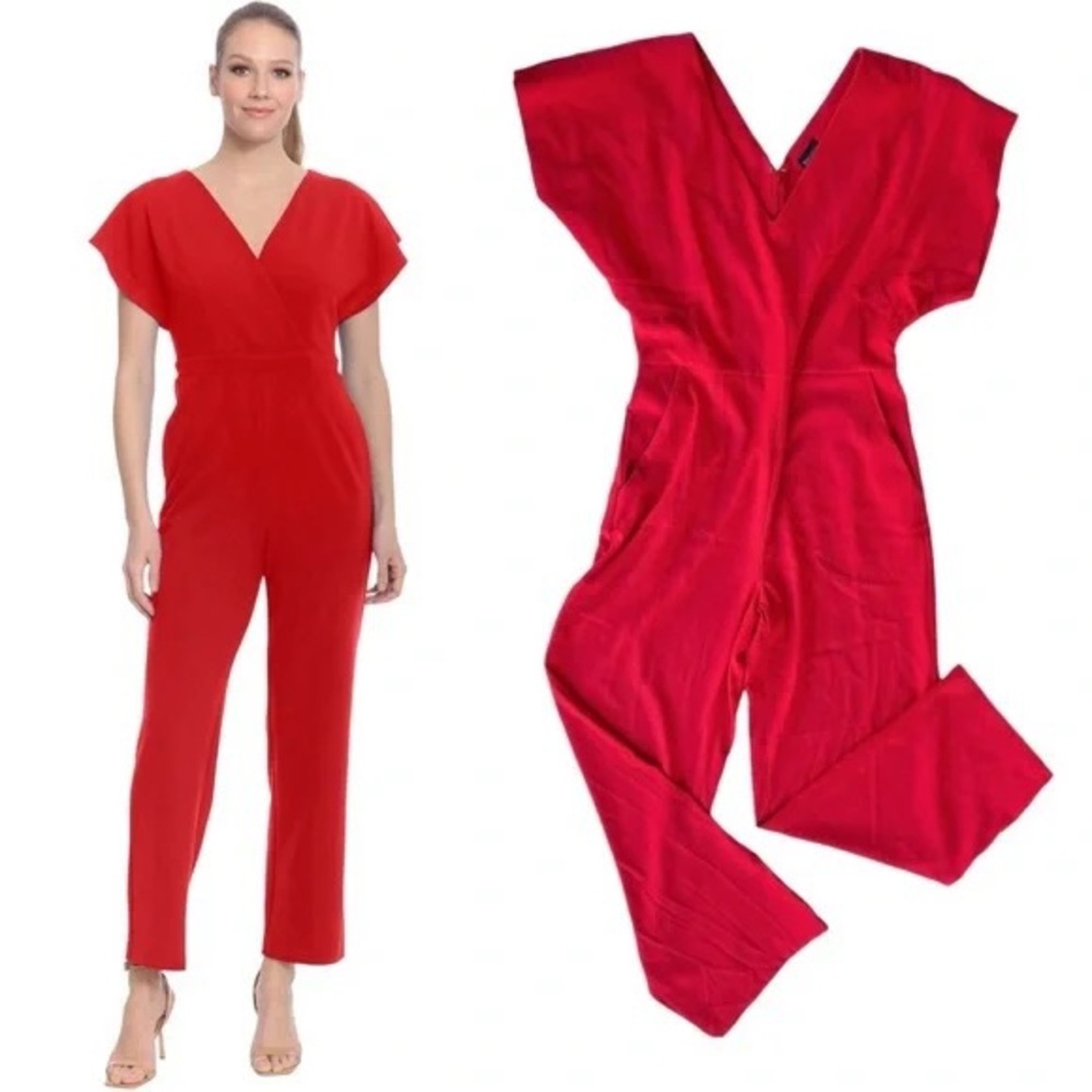 Free Press Red Jumpsuit